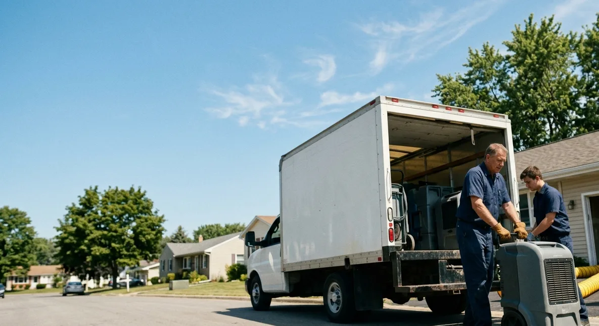 Water Damage Cleanup in Maroa, IL near me